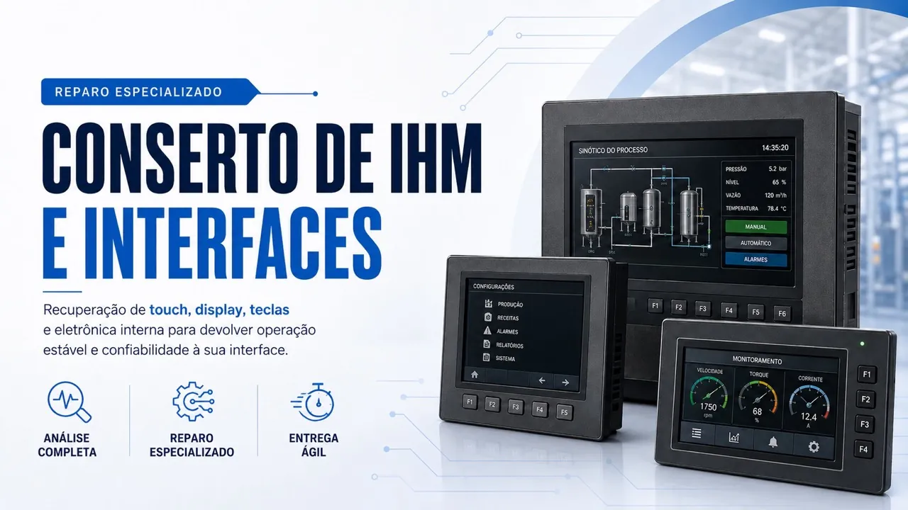 Conserto de Teclado CNC — Versatronic CNC