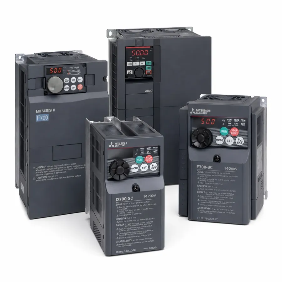 Servo drives Mitsubishi MELSERVO MR-J4 e MR-J2S reparados pela Versatronic