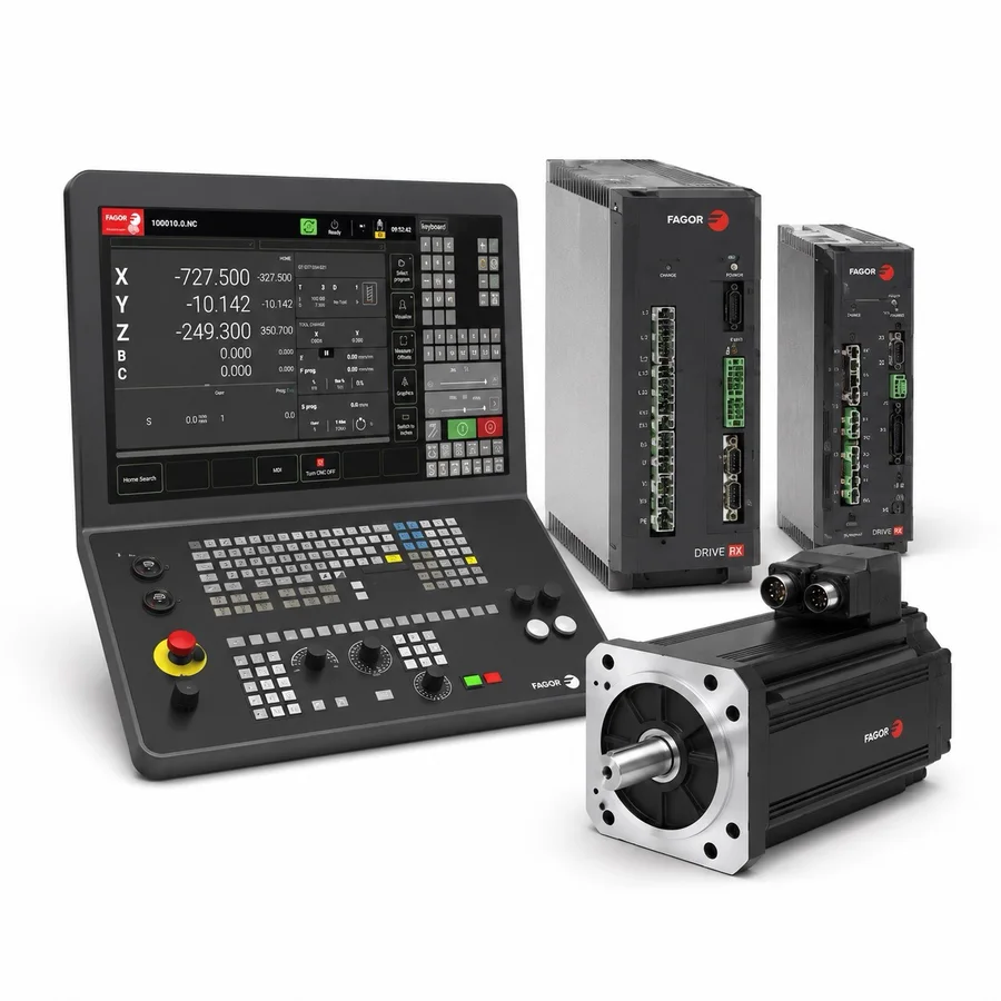 Equipamentos Fagor reparados e testados pela Versatronic CNC