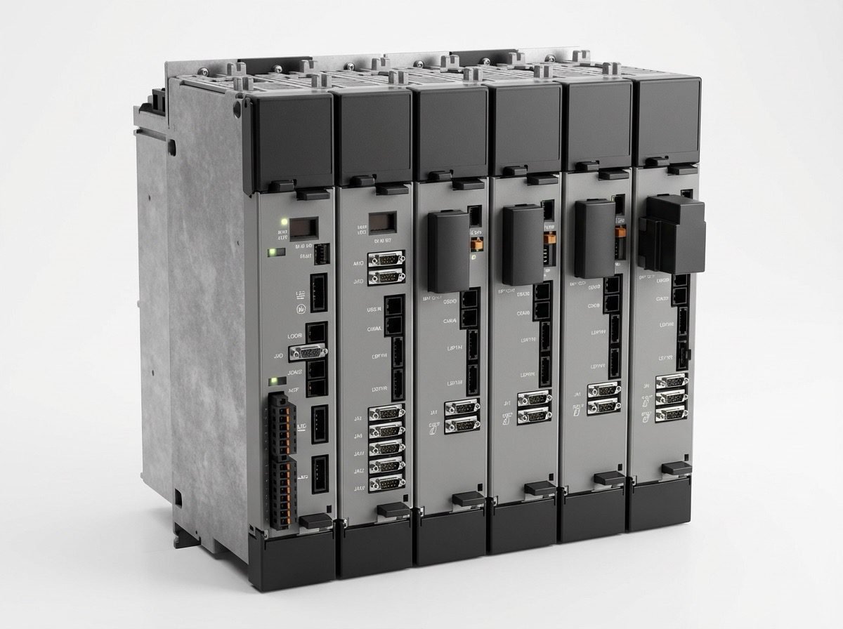 Manutenção em Drive CNC industrial realizada por técnicos especializados, com diagnóstico eletrônico avançado, análise de circuitos de potência e controle, reparo de componentes críticos, ajustes técnicos e testes funcionais completos para garantir controle preciso de motores, estabilidade operacional, eficiência energética e confiabilidade contínua em máquinas CNC e equipamentos industriais.