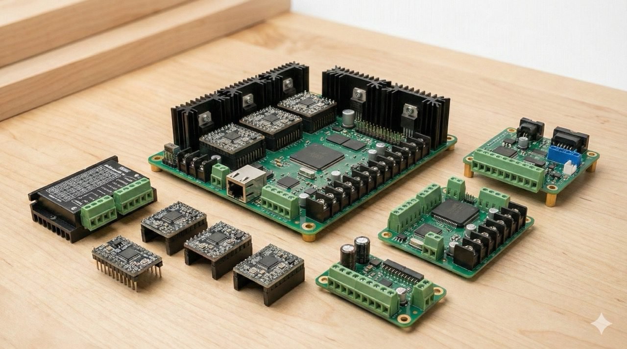 Manutenção de Placa Eletrônica industrial realizada por técnicos especializados, com diagnóstico eletrônico avançado, análise detalhada de circuitos, substituição e recuperação de componentes críticos, soldagem técnica de precisão e testes funcionais completos para garantir desempenho, estabilidade elétrica, segurança operacional e confiabilidade contínua em máquinas CNC e equipamentos industriais.